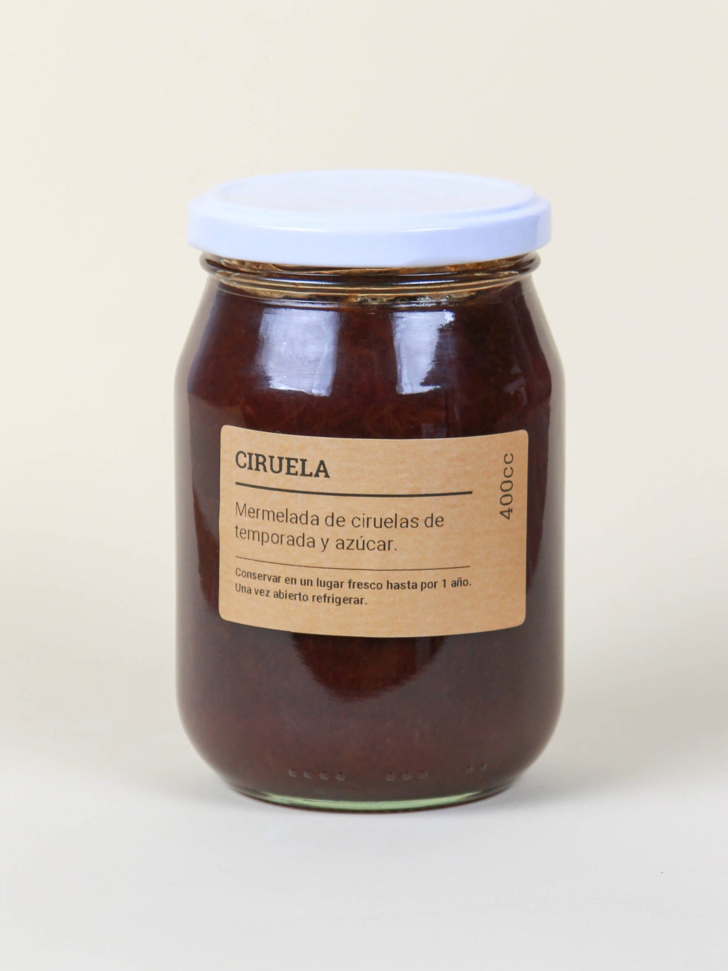 Mermelada de Ciruela 400cc.