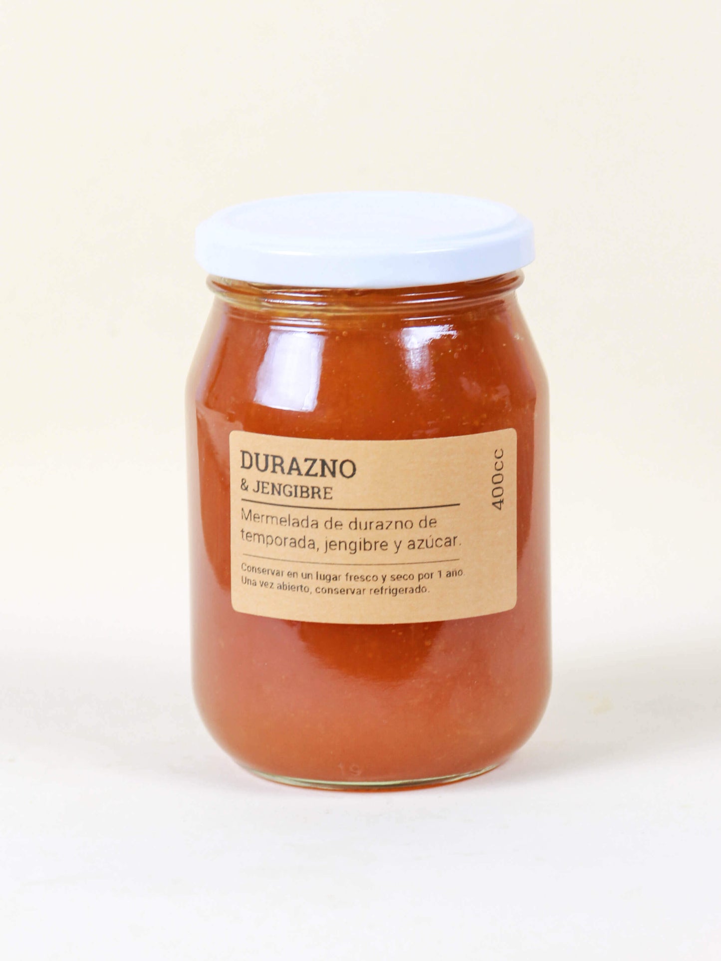 Mermelada de Durazno & Jengibre
