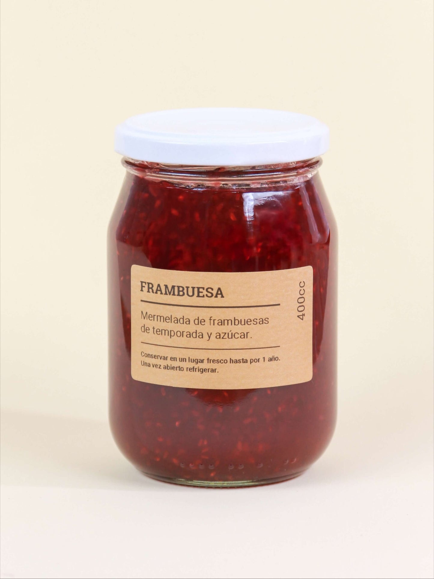 Mermelada de Frambuesa 400cc.