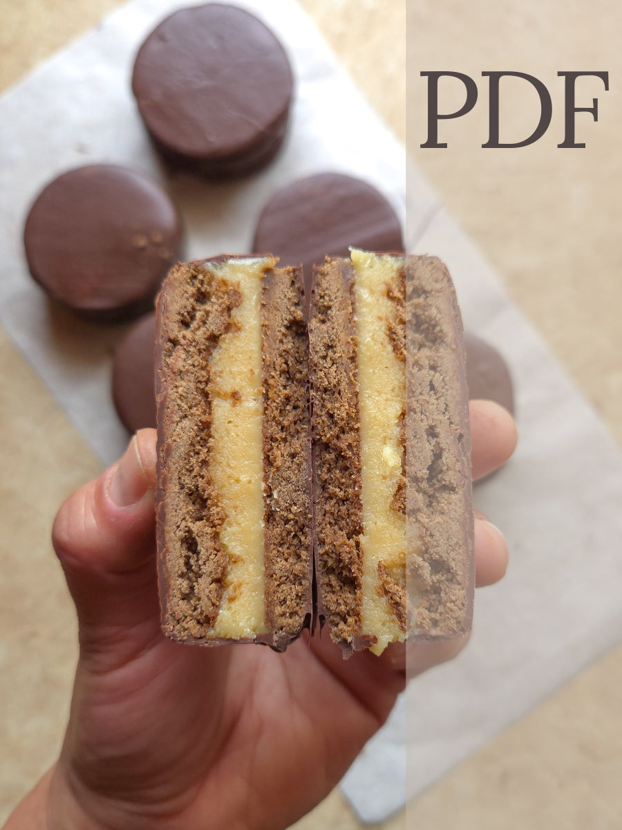 Receta Descargable Alfajor de Bon o bon (PDF)