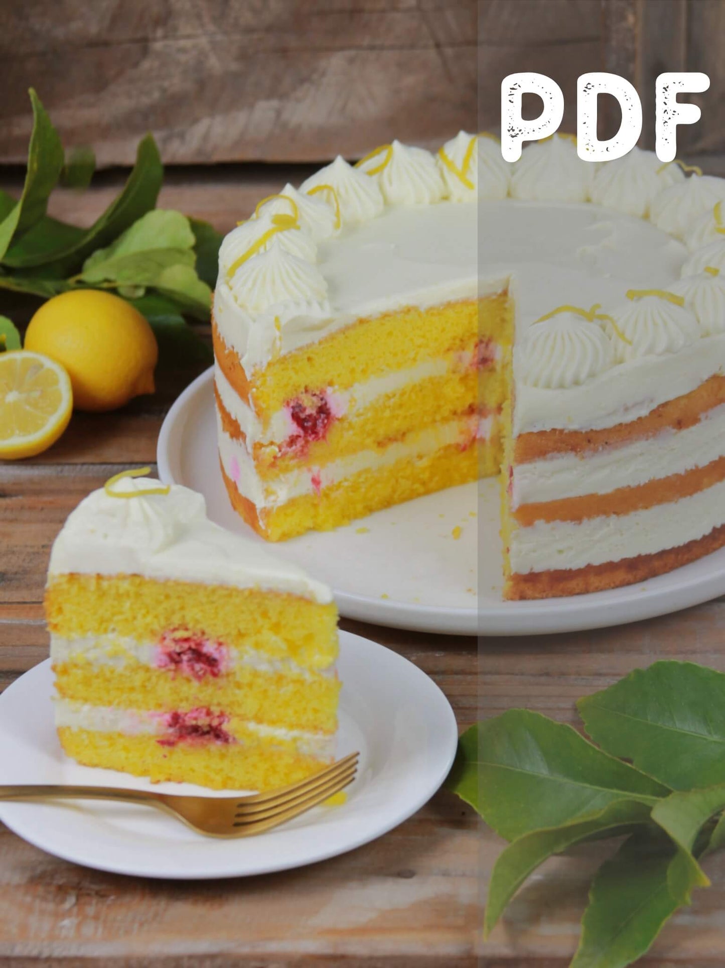 Receta Descargable Torta de Limón (PDF)