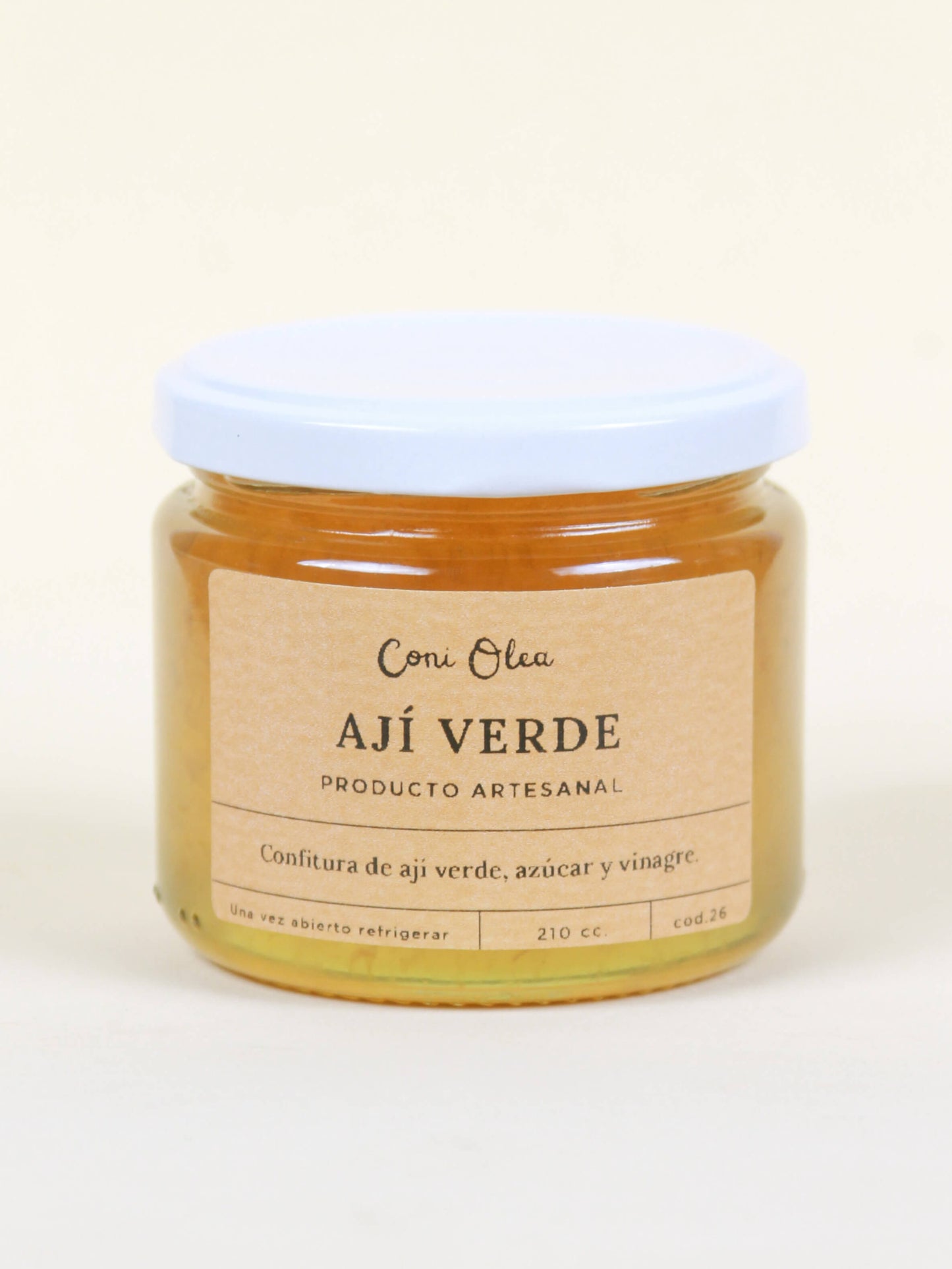Confitura de Ají verde