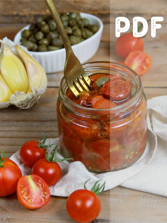 Receta Descargable Confitura de Tomates (PDF)
