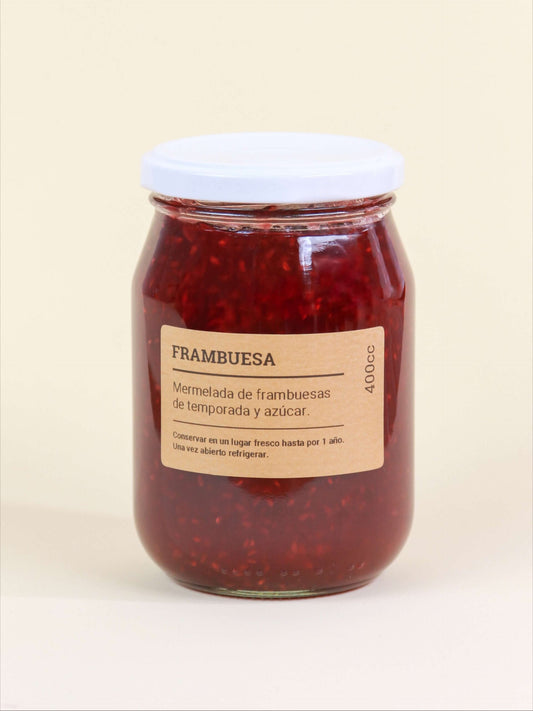 Mermelada de Frambuesa 400cc.
