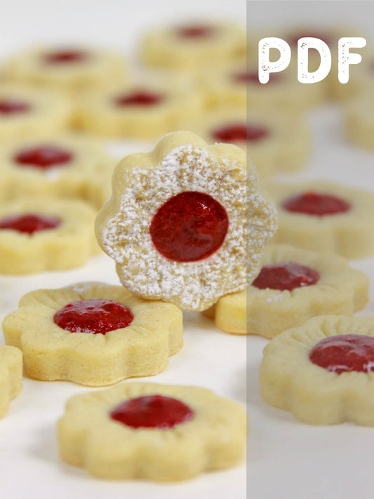 Receta Descargable Galletitas de Mantequilla (PDF)