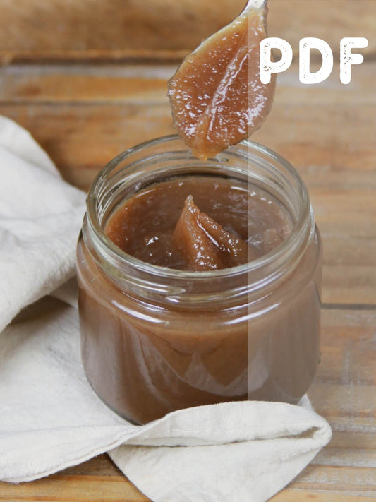 Receta Descargable Puré de Castañas (PDF)