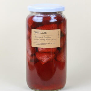 1000cc. FRUTILLAS EN CONSERVA - Imagen 1